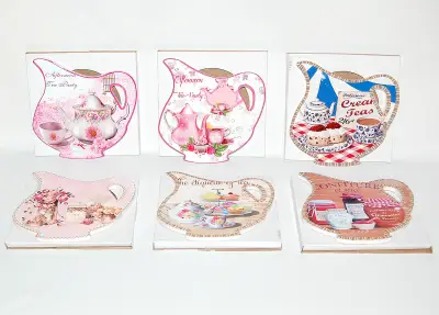 Podmetač 20cm keramika čajnik