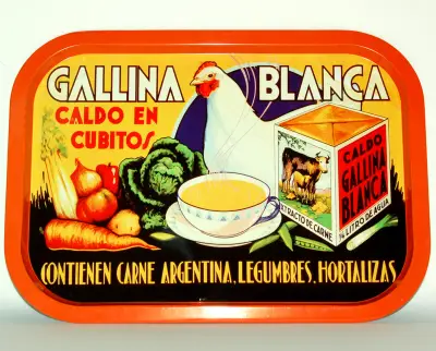 Poslužavnik metalni 40x28cm