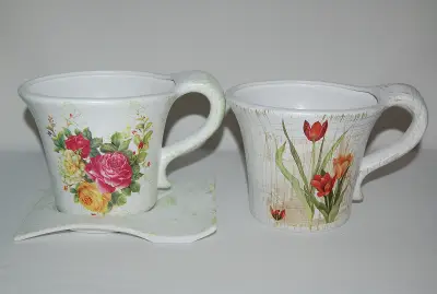 Saksija Flower 22x15cm