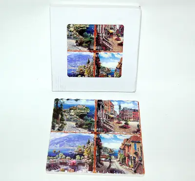 Podmetač 16cm keramika grad-4