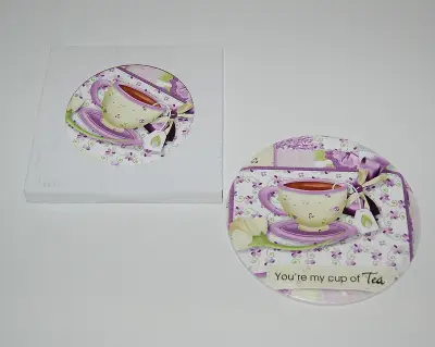 Podmetač 16cm keramika tea