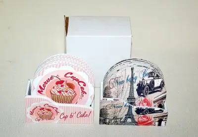 Podmetač za čaše 10cm 1/6