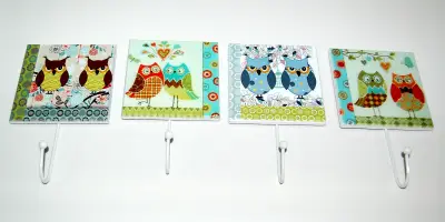 Kuhinjske vešalice 12x12 mix