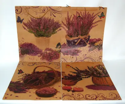 Ukrasna kesa 31x42x10 lavanda-natron