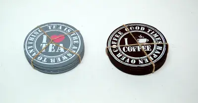 Podmetač za čaše 10cm 1/4