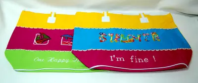 Torba 51x35x17cm tri boje