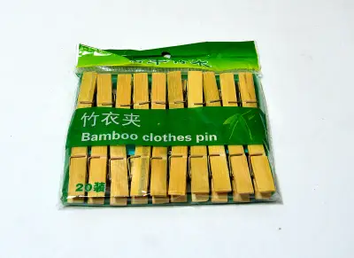 Štipaljke 20kom bamboo 12.5cm