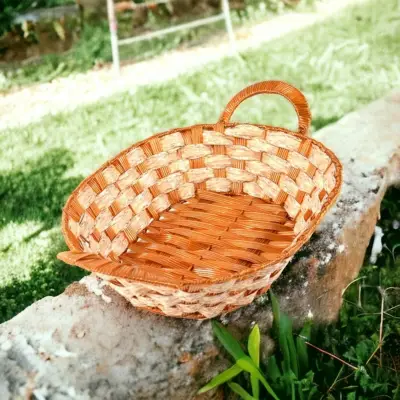 Korpa bež oval 31x25cm