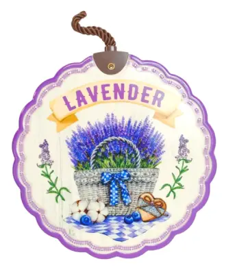 Podmetač 18cm lavanda