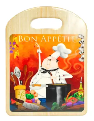 Podmetač 15x20cm kuvar