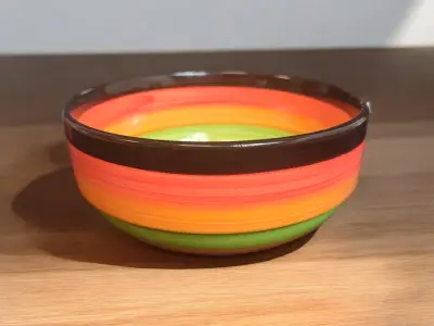 Činija 20x8.5cm pruge