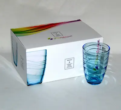 Čaša MEXICO 360cc 1/6 tirkiz