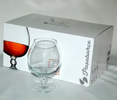 Čaša STEP cognac 530cc 1/6