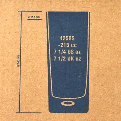 Čaša CENTRA 215cc 1/1(6)