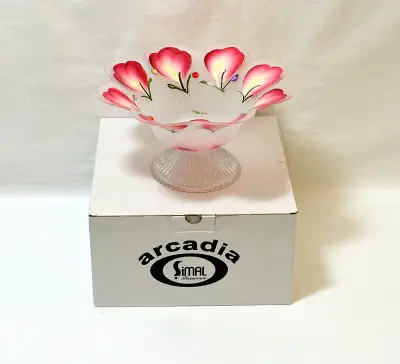 Činija na stopu 22cm cirkon