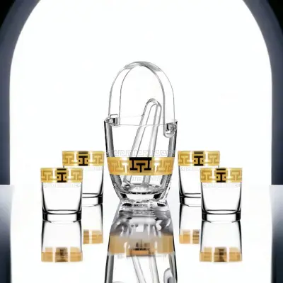 Set EAV03 whisky kibla+4čaše