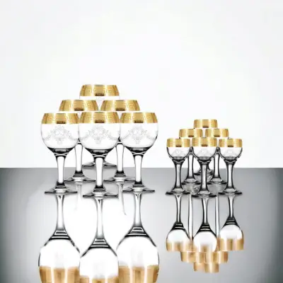 Set EAW63 wine + liquer 1/12